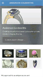 Mobile Screenshot of andersongoldsmiths.com